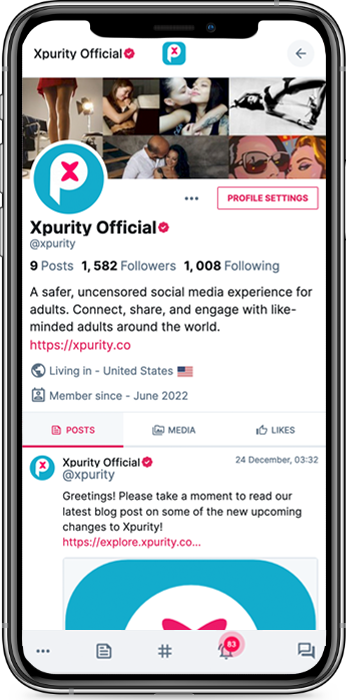 Xpurity Profile Screen